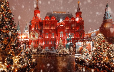 Новый год 2023 в Москве