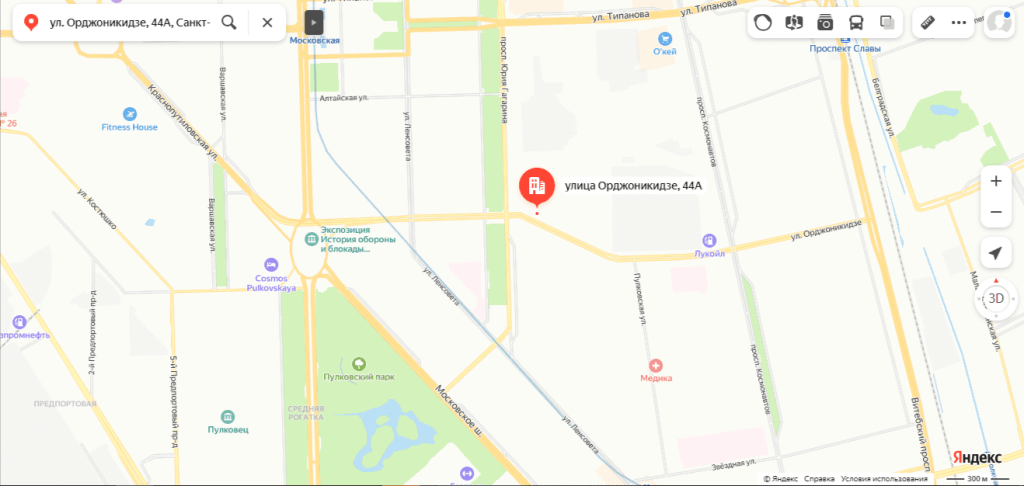 Ramada by Vertical 4 в Санкт-Петербурге на карте.png